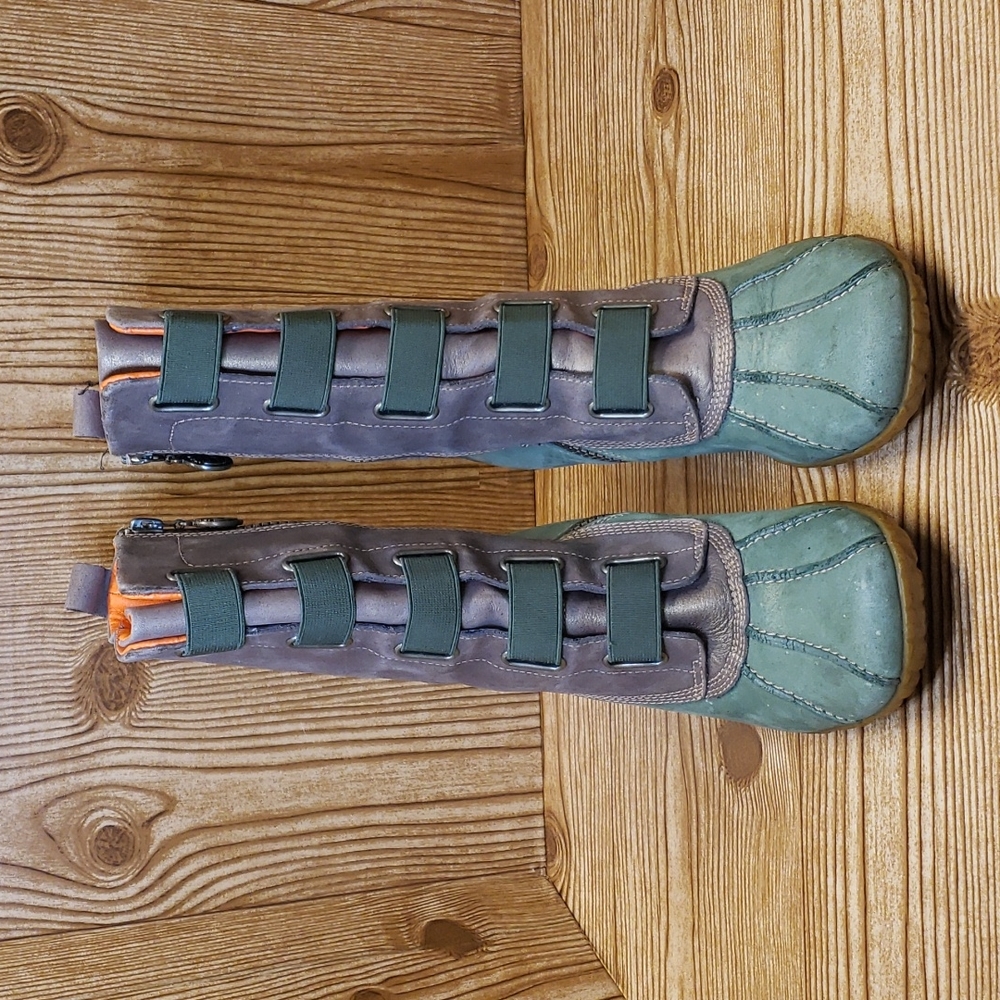 Timberland RARE  Urban Mallard  Metallic Duck Bill Boots
